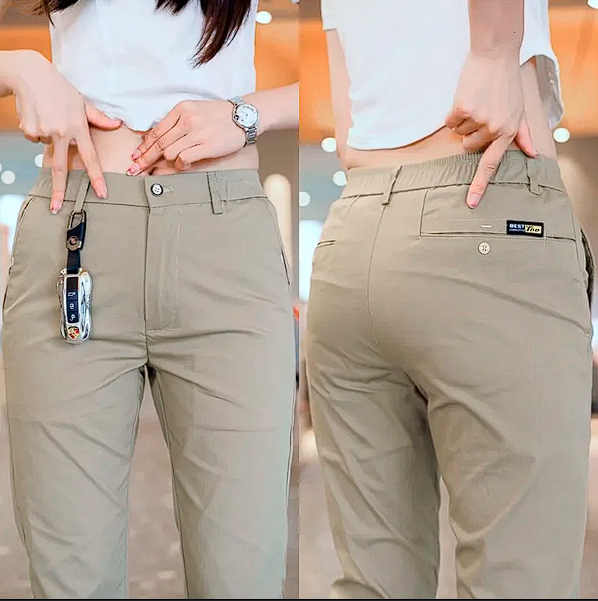 Pack 2 Pantalones Cómodos para Mujer Tejido Suave