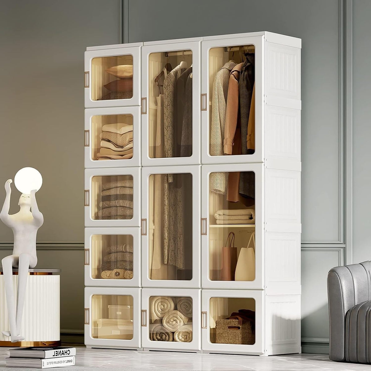 Closet Modular Inteligente y Plegable